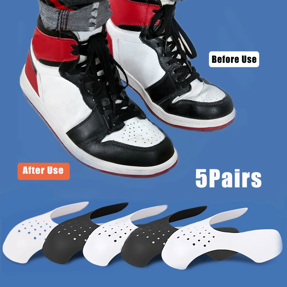 Sneaker Care Crease Protector - 5pairs Crease Protector Shoe Head Stretcher