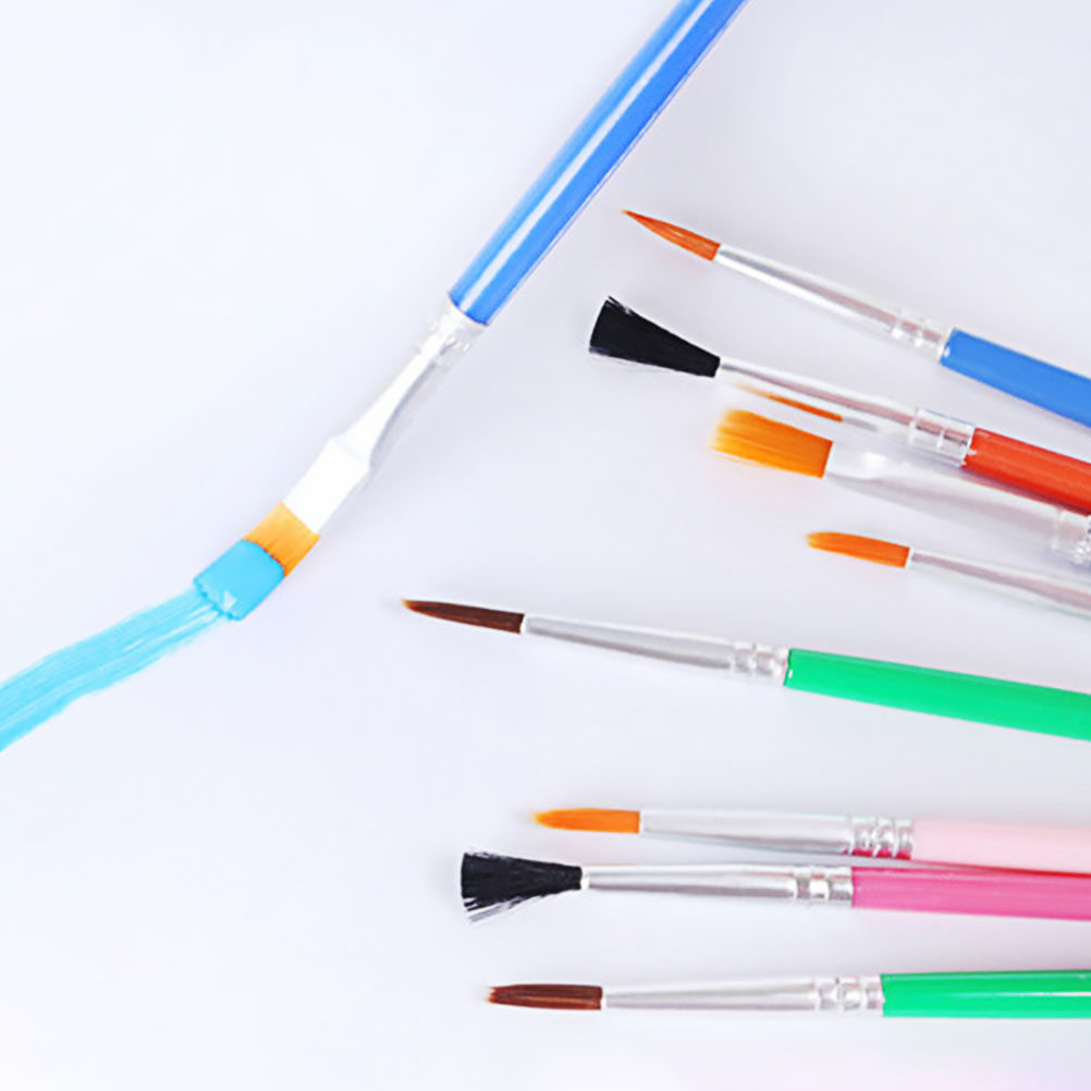 15Pcs Sponge Painting Brushes  – обзор и цена Brush Bristle Set