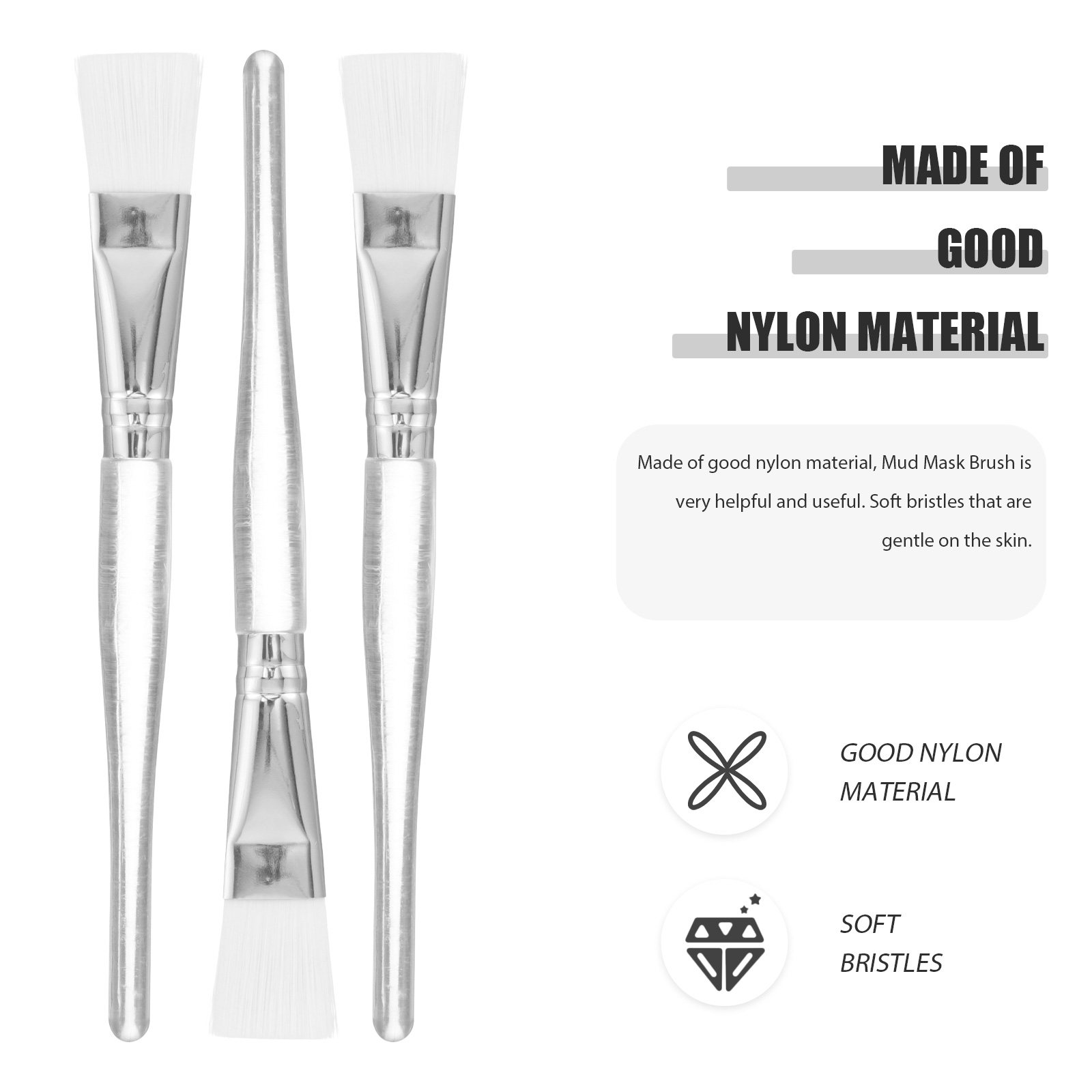5Pcs Facial Mask Brush Set Fac – обзор и цена Brush Bristle Set