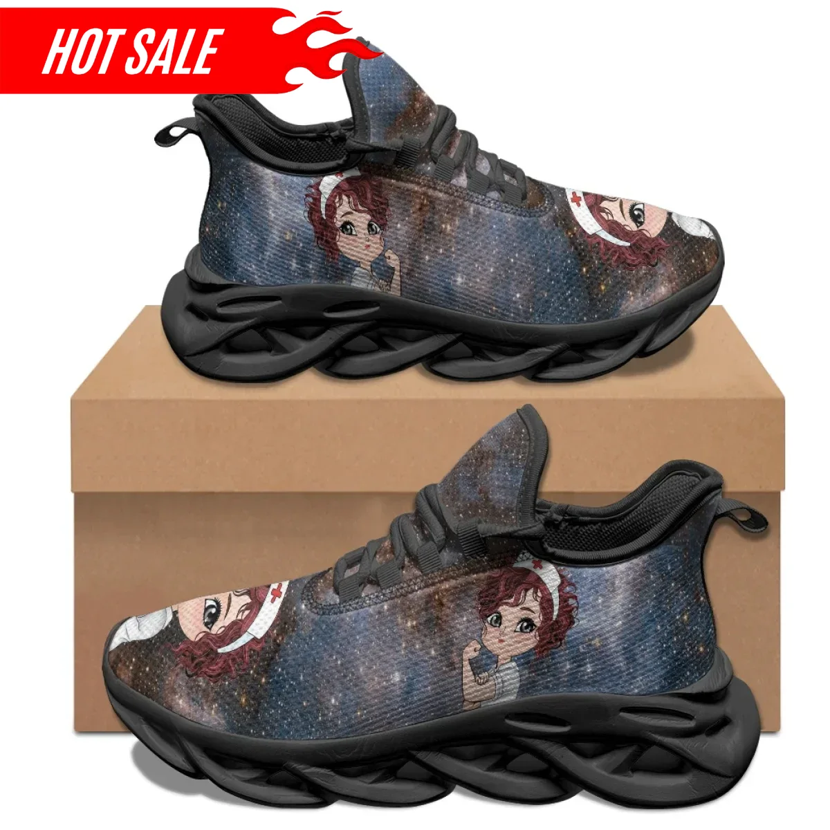 Cartoon Paramedic Women's Plat – обзор и цена Sneaker Career
