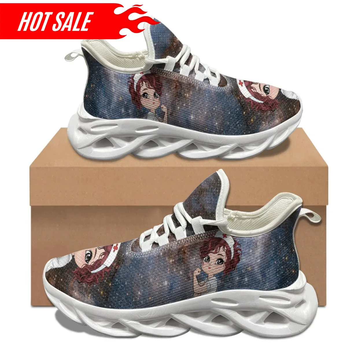 Cartoon Paramedic Women's Plat – обзор и цена Sneaker Career