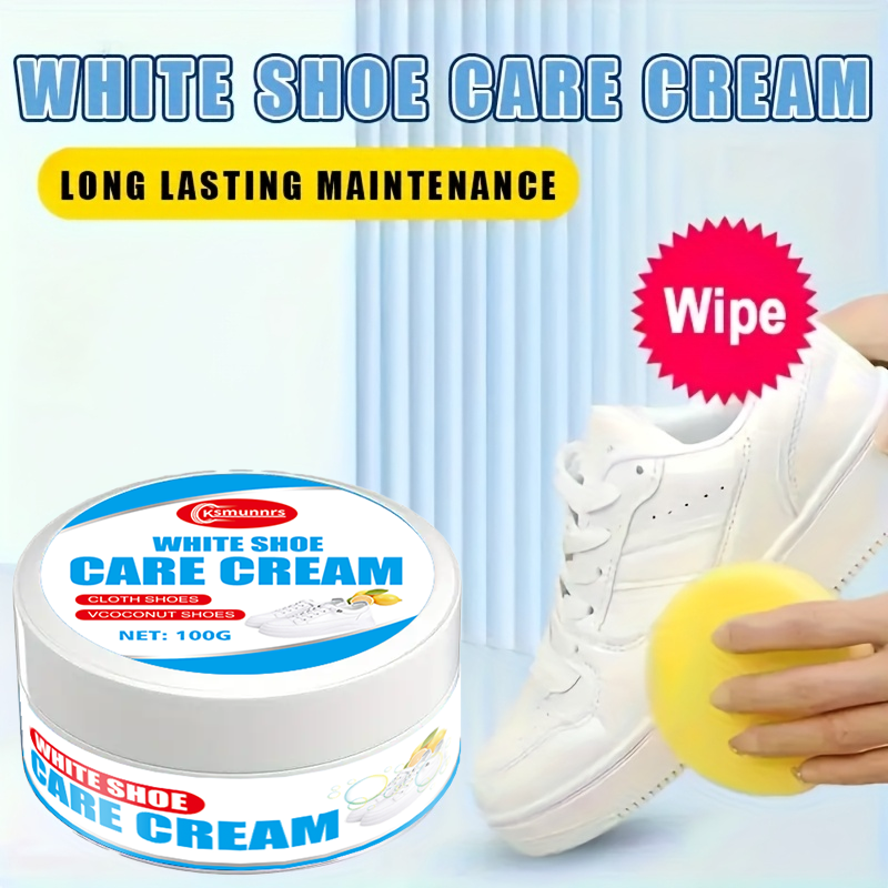 100g white shoe polish with sp – обзор и цена Sneaker Cleaner