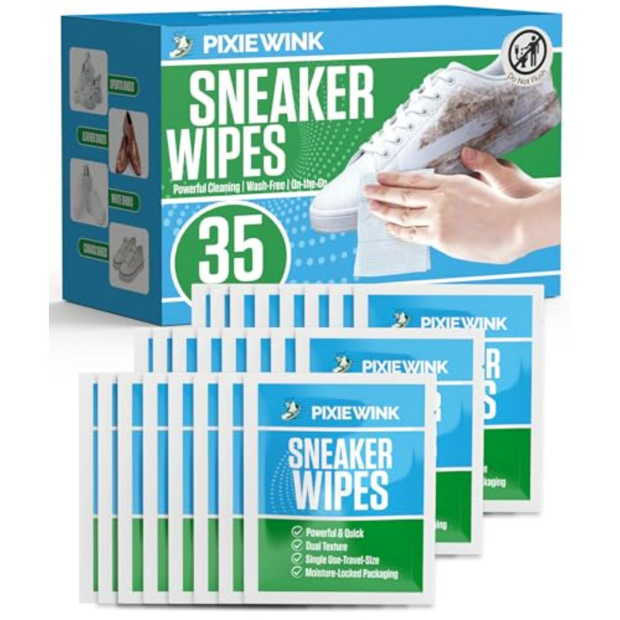 Sneaker Cleaning Wipes, Dual-S – обзор и цена Sneaker Cleaner