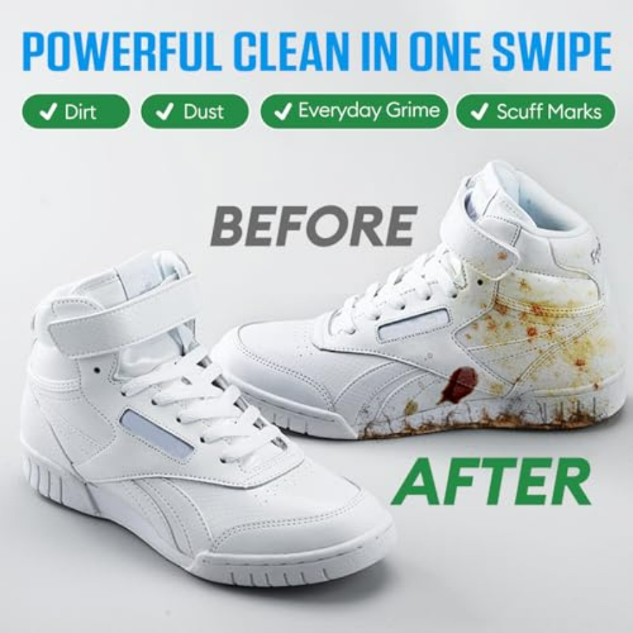 Sneaker Cleaning Wipes, Dual-S – обзор и цена Sneaker Cleaner