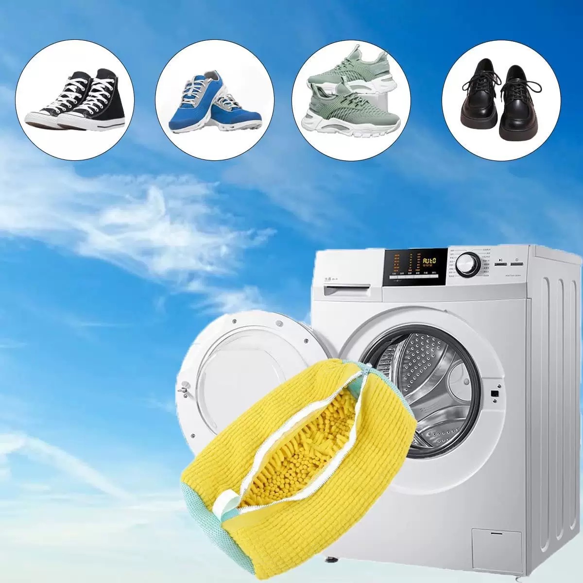 Durable zipper shoe wash bag,  – обзор и цена Sneaker Cleaner