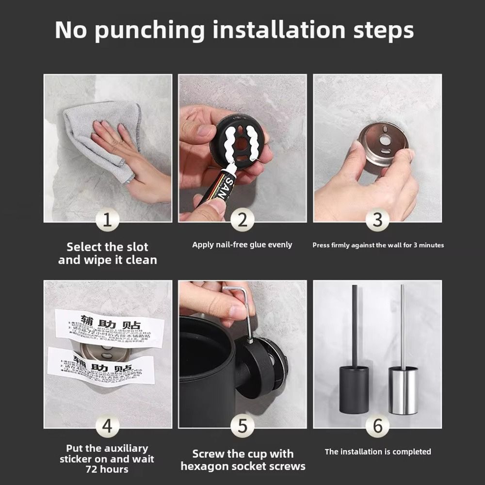 Stainless Steel Toilet Brush S – обзор и цена Brush Bristle Set