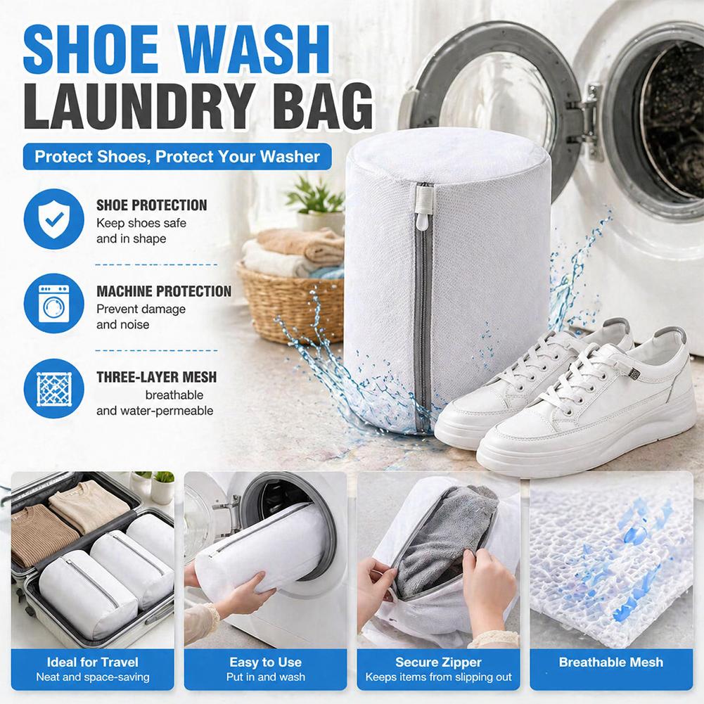 Portable Shoe Wash Laundry Bag – обзор и цена Sneaker Cleaner