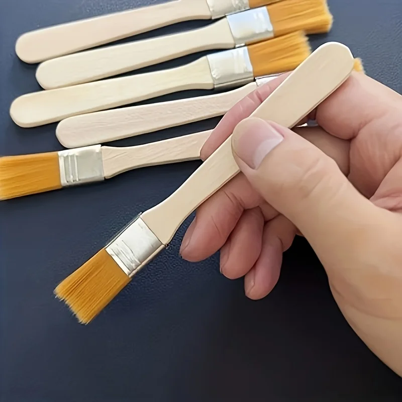 10Pcs Wooden Handle Nylon Bris – обзор и цена Brush Bristle Set