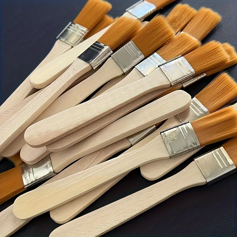 10Pcs Wooden Handle Nylon Bris – обзор и цена Brush Bristle Set